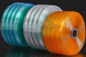 plastic drapes-flap doors warehouse